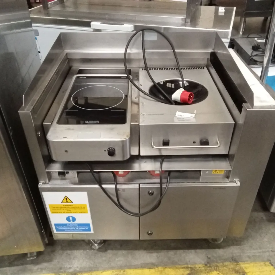 VARITHEK INDUCTION RANGE WITH WOK AND HOB – AIR CLEAN SYSTEM UNIT