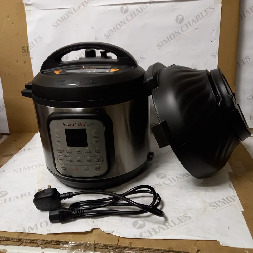 INSTANT POT DUO CRISP AIR FRYER MULTICOOKER