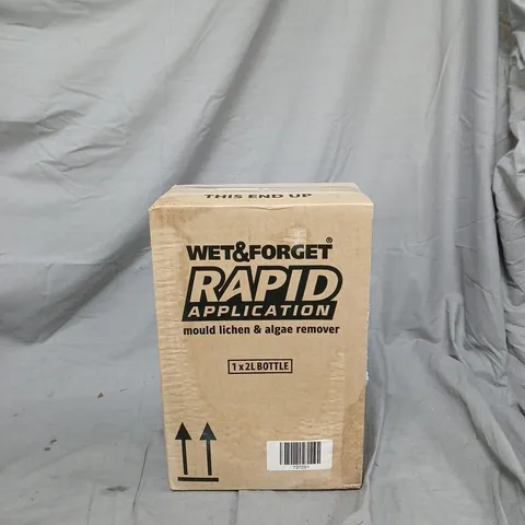 Wet & Forget Rapid Application Mould, Lichen & Algae Remover – 2 L Bottle (Boxed)