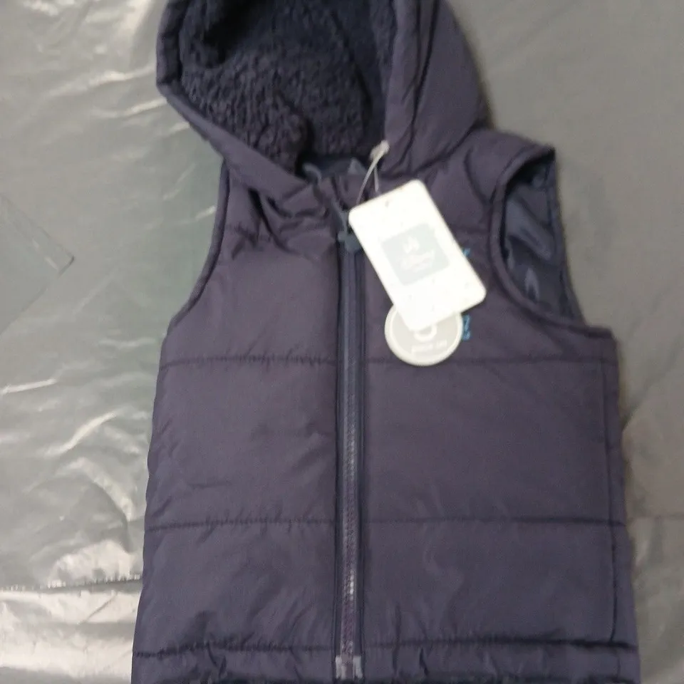 DISNEY BABY MICKEY MOUSE PADDED VEST – NAVY, 6–9 MONTHS