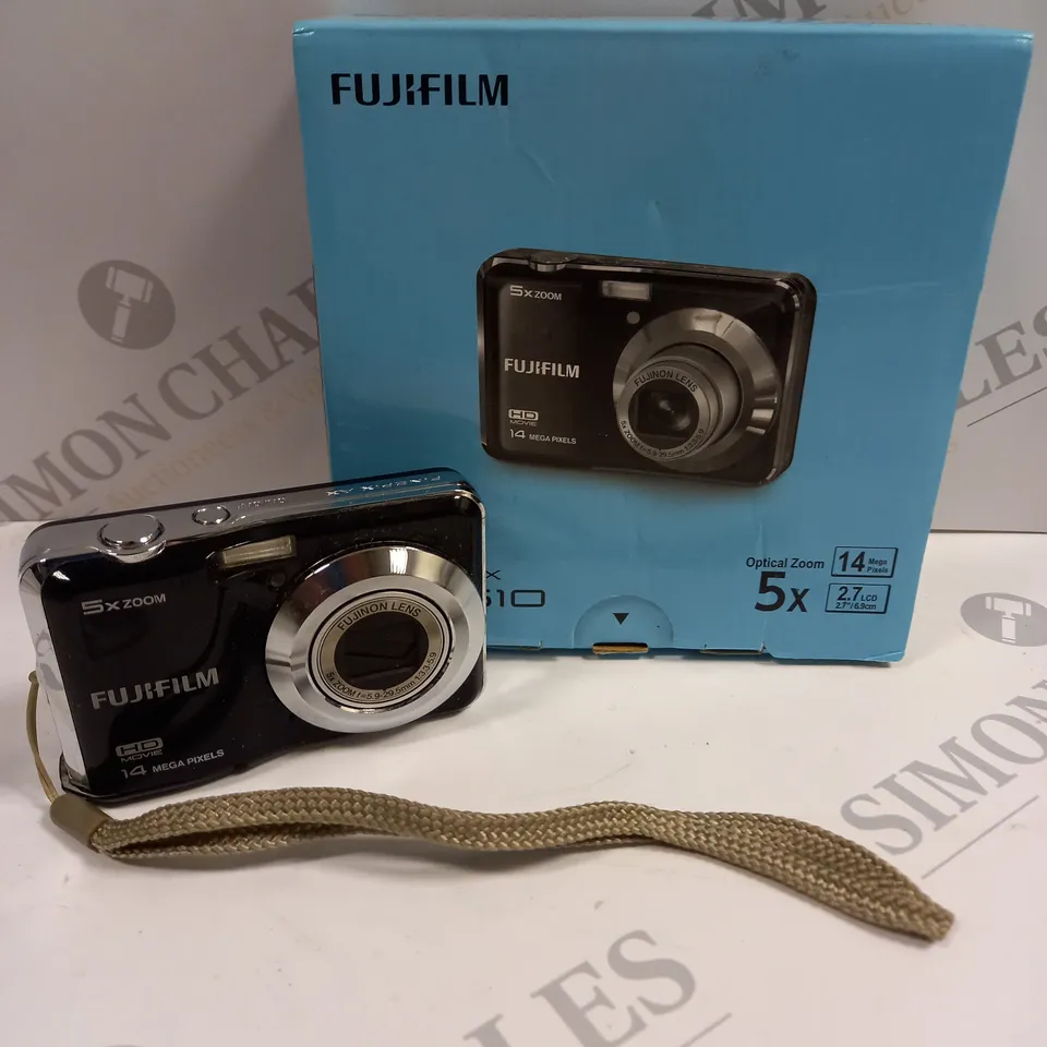 BOXED FUJIFILM FINEPIX AX510 DIGITAL CAMERA 