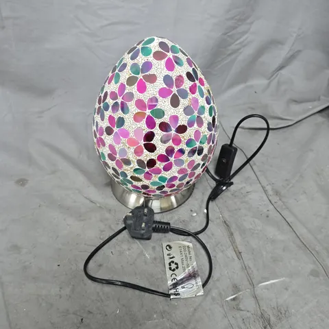 BOXED THE 5TH SEASON MOSAIC TABLE LAMP