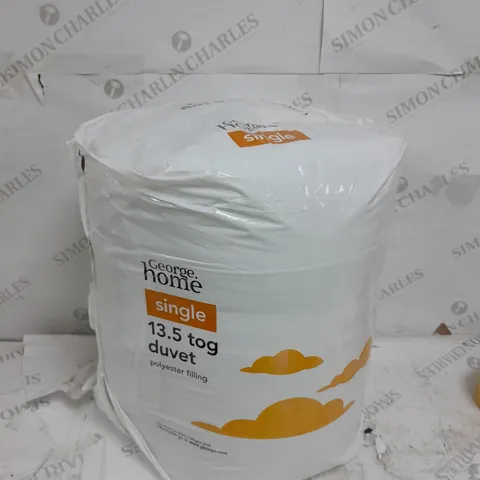 GEORGE HOME SINGLE DUVET 13.5 TOG