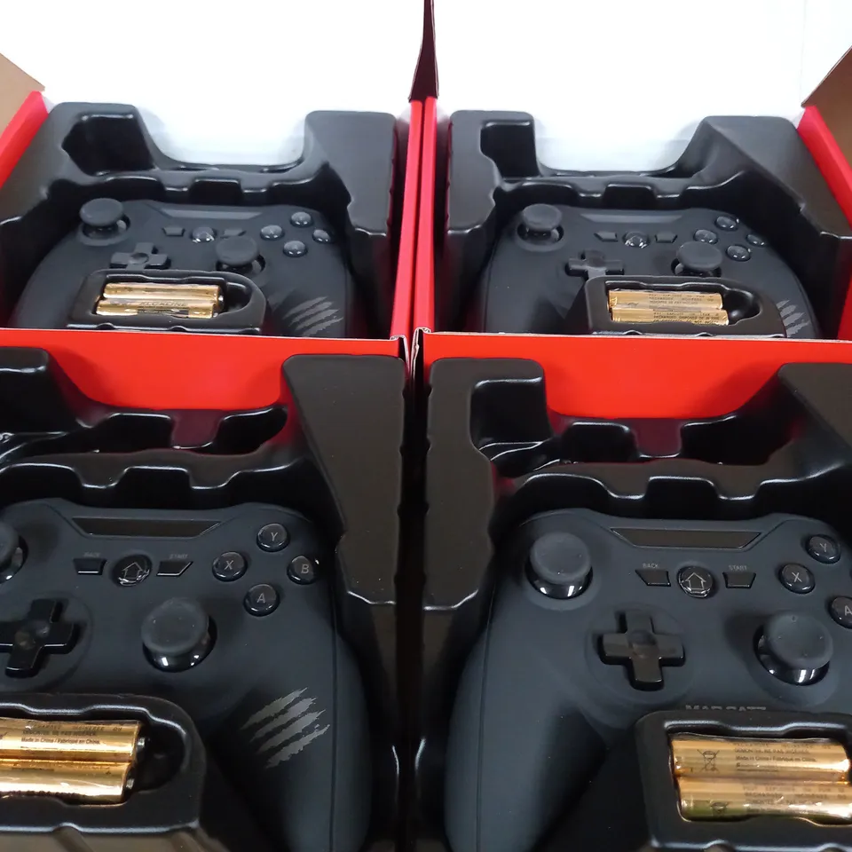  LOT OF 4 MAD CATZ CTRL S BLUETOOTH MOBILE GAMEPADS