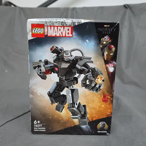 BOXED LEGO SUPER HEREOS WAR MACHINE MECH ARMOUR BUILDING TOY SET 76277