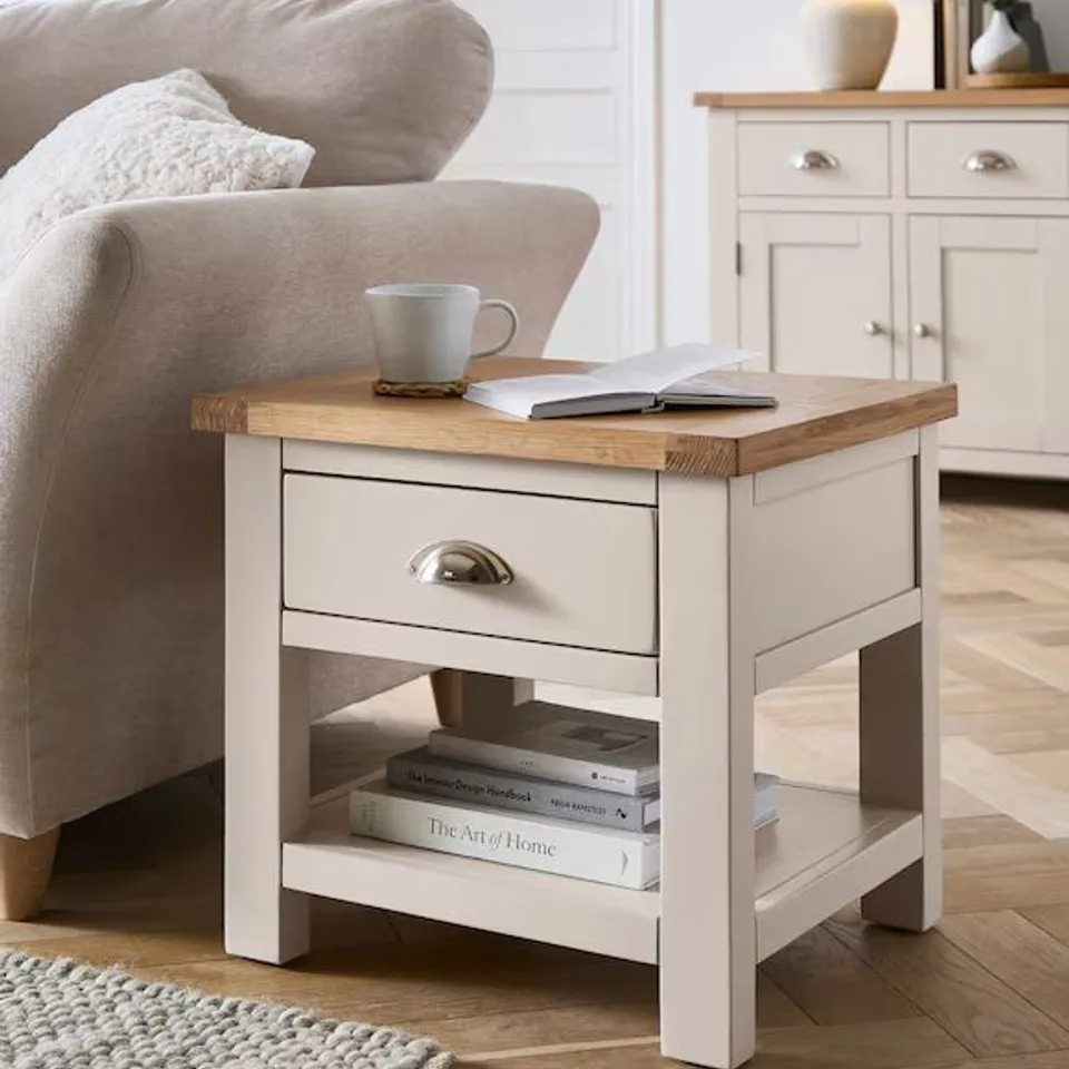 SADIE READY ASSEMBLED WOODEN SIDE TABLE