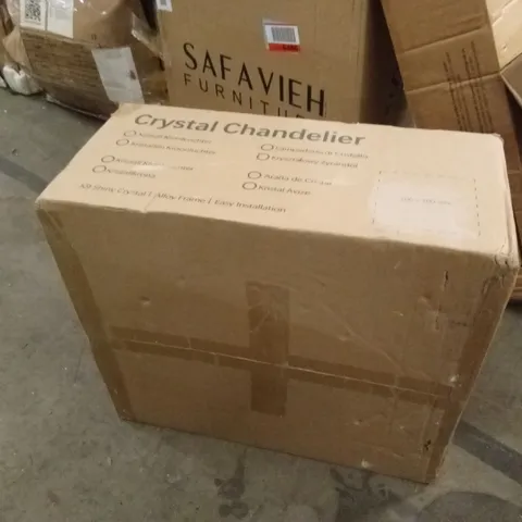 BOXED CRYSTAL CHANDELIER (1 BOX)