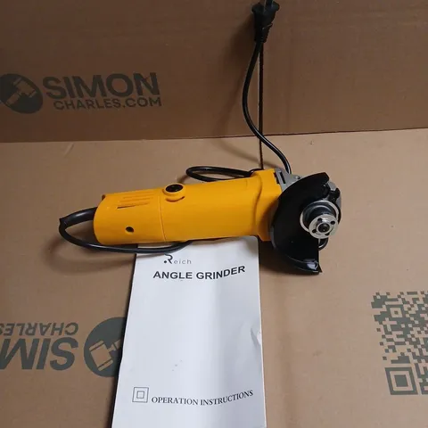 REICH ANGLE GRINDER WITH INSTRUCTIONS BOXED