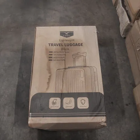 BOXED LUGG LIGHTWEIGHT TRAVEL SUITCASE 