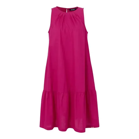 BRAND NEW REGATTA WOMEN'S TRISA DRESS IN PINK FUSION - 20