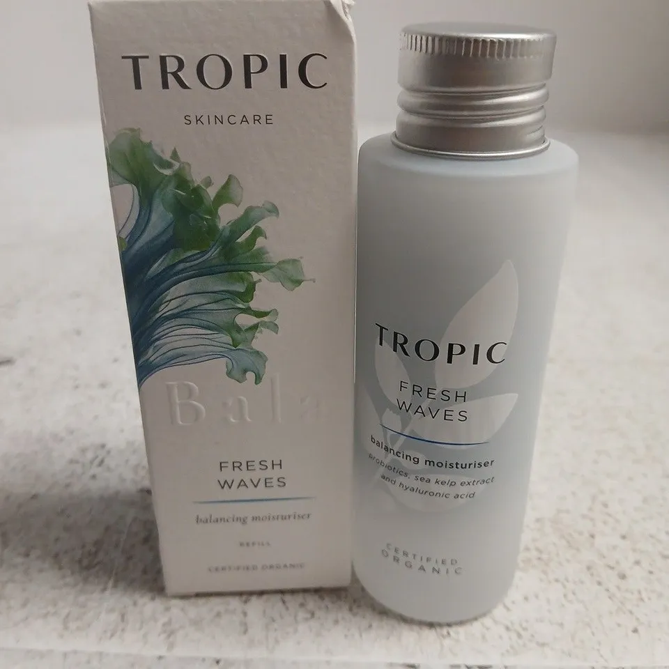 BOXED TROPIC FRESH WAVES BALANCING MOISTURISER REFILL 50ML 