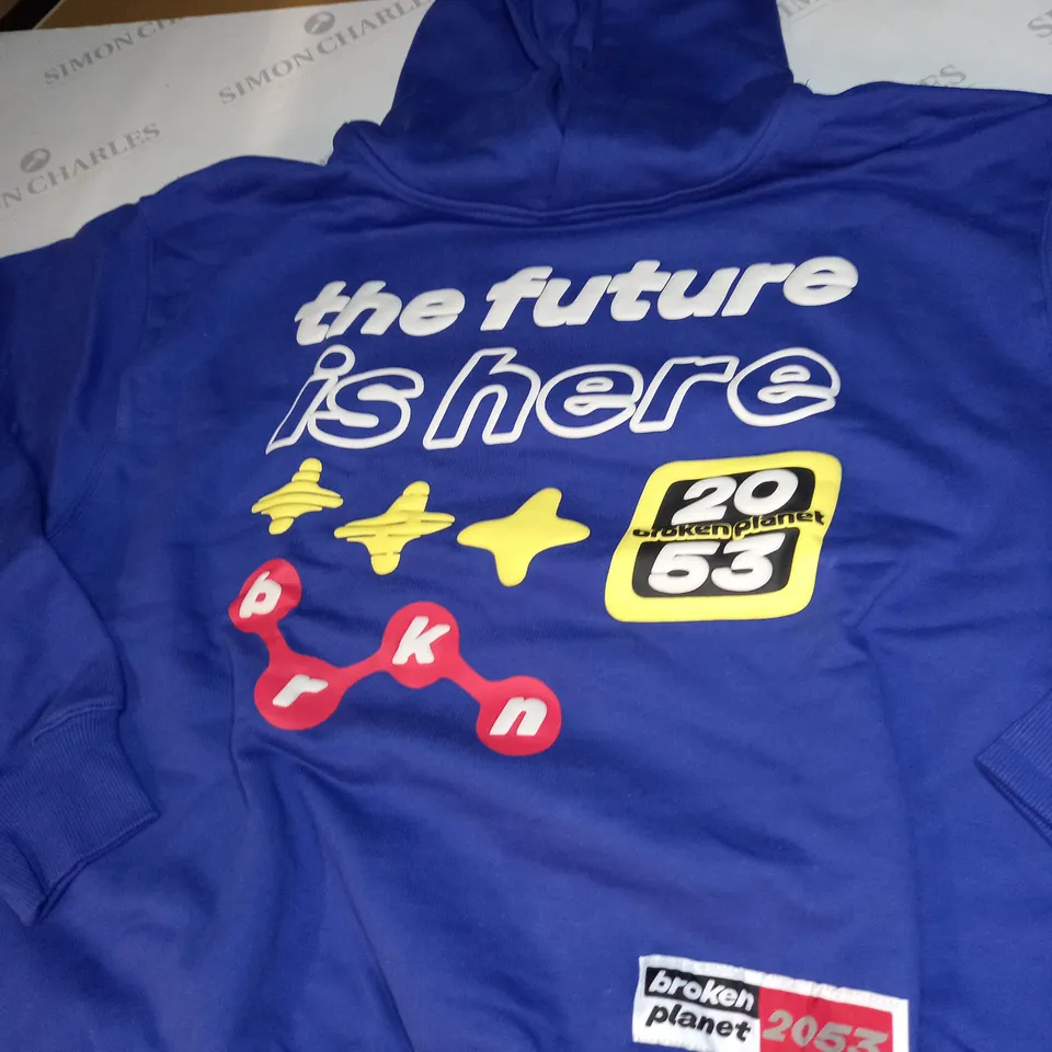 BROKEN PLANET THE FUTURE IS HERE SIZE L
