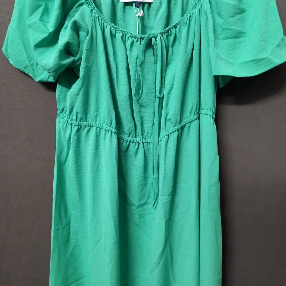 MAISON DE NIMES GYPSY DRESS IN GREEN - LARGE