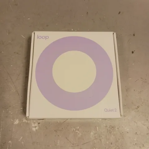 BOXED SEALED LOOP QUIET 2 EARPLUGS - VIOLET