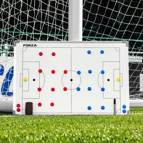 BOXED FORZA COACHING BOARD FOOTBALL 90CM X 60CM