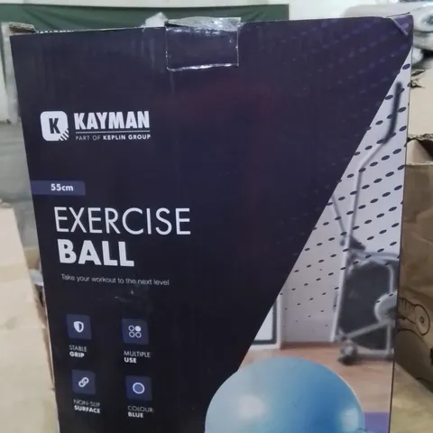 BOXED 55CM EXERCISE BALL