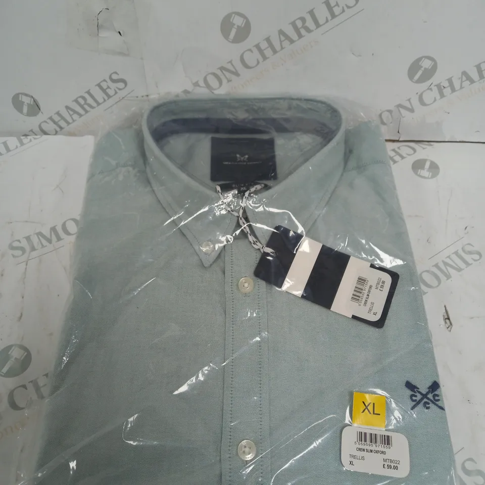 CREW CLOTHING COMPANY OXFORD SHIRT SIZE XL