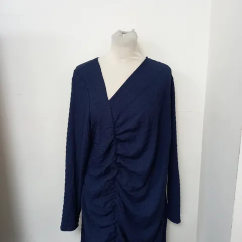 SIMPLY BE MIDI DRESS IN NAVY SIZE 20