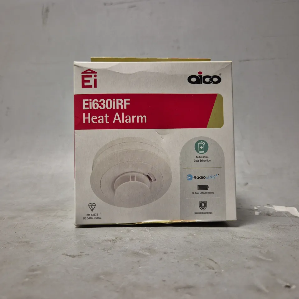 BOXED ACIO RADIOLINK+ BATTERY HEAT ALARM EI630IRF