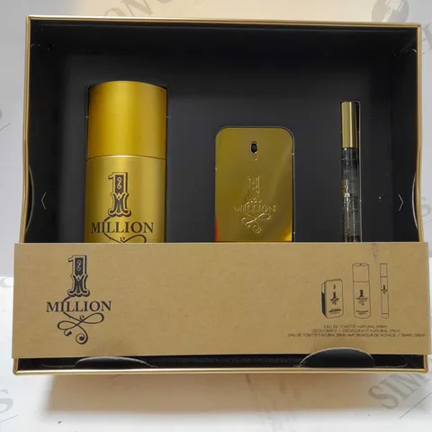 PACO RABANNE 1 MILLION EAU DE TOILETTE 50ML GIFT SET