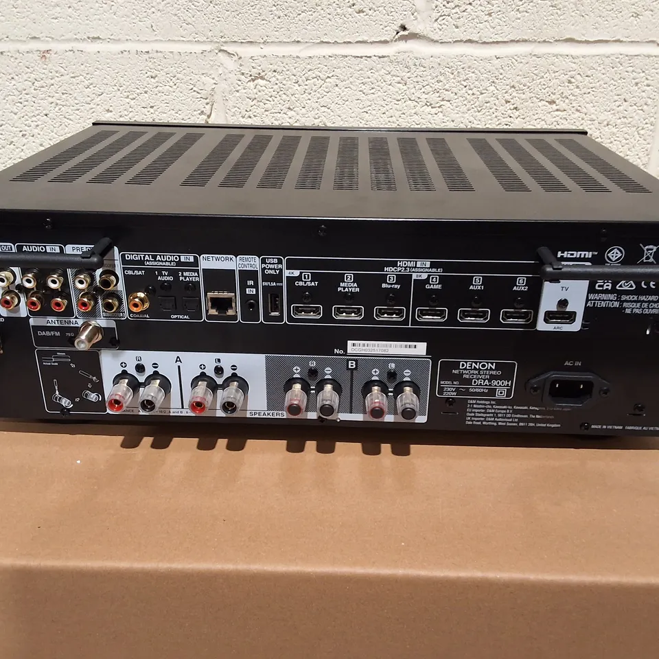 DENON NETWORK STEREO RECEIVER - DRA-900H