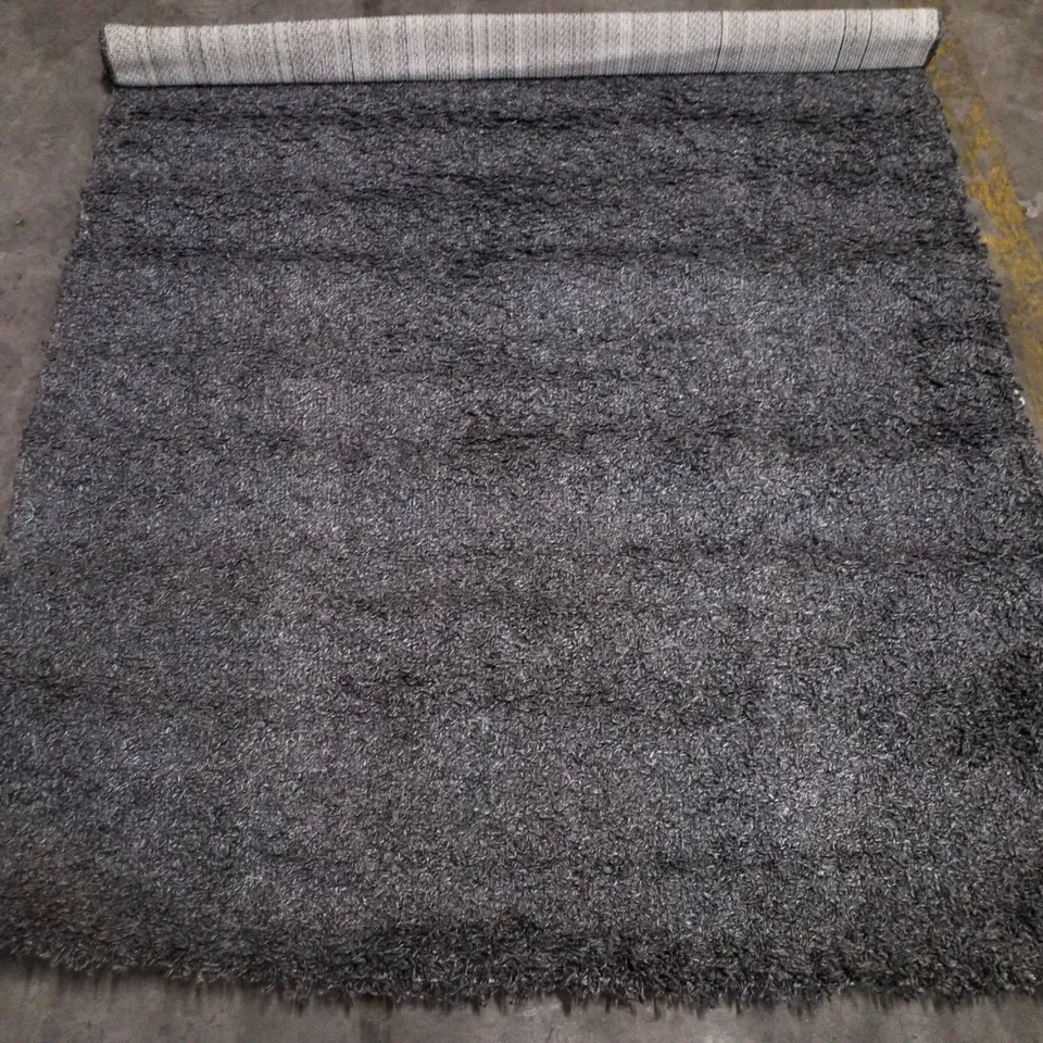 BRAND NEW PACO HOME TRIP 450 RUG IN ANTHRACITE - 140×200CM