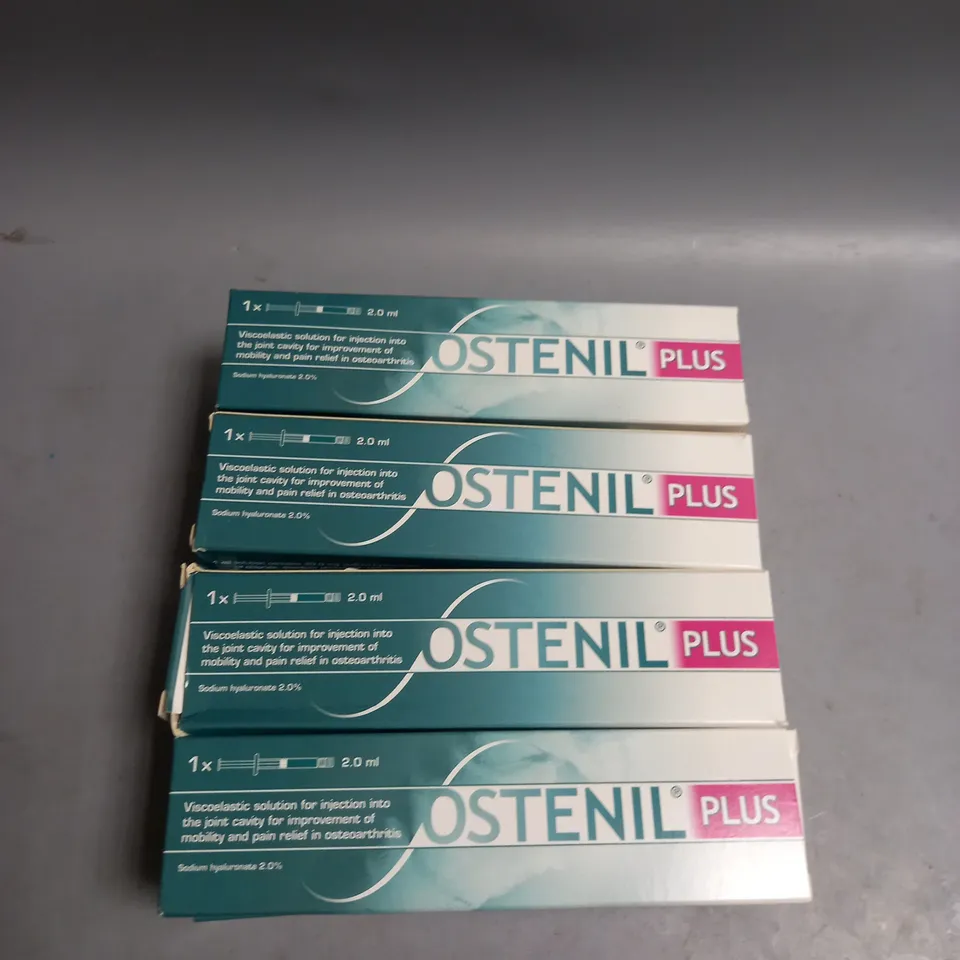 LOT OF 8 BOXED OSTENIL PLUS PAIN RELIEF INJECTION FOR OSTEOARTHRITIS 2ML