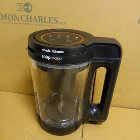 MORPHY RICHARDS CLARITY SOUP MAKER