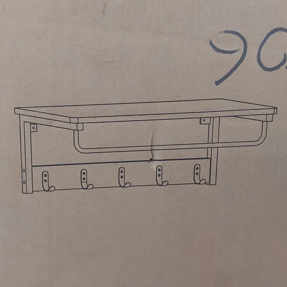 BOXED MEEIVEIL WALL COAT RACK