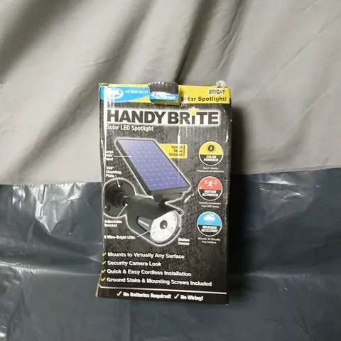 HANDY BRITE SOLAR LED SPOTLIGHT – GARDEN LIGHTING