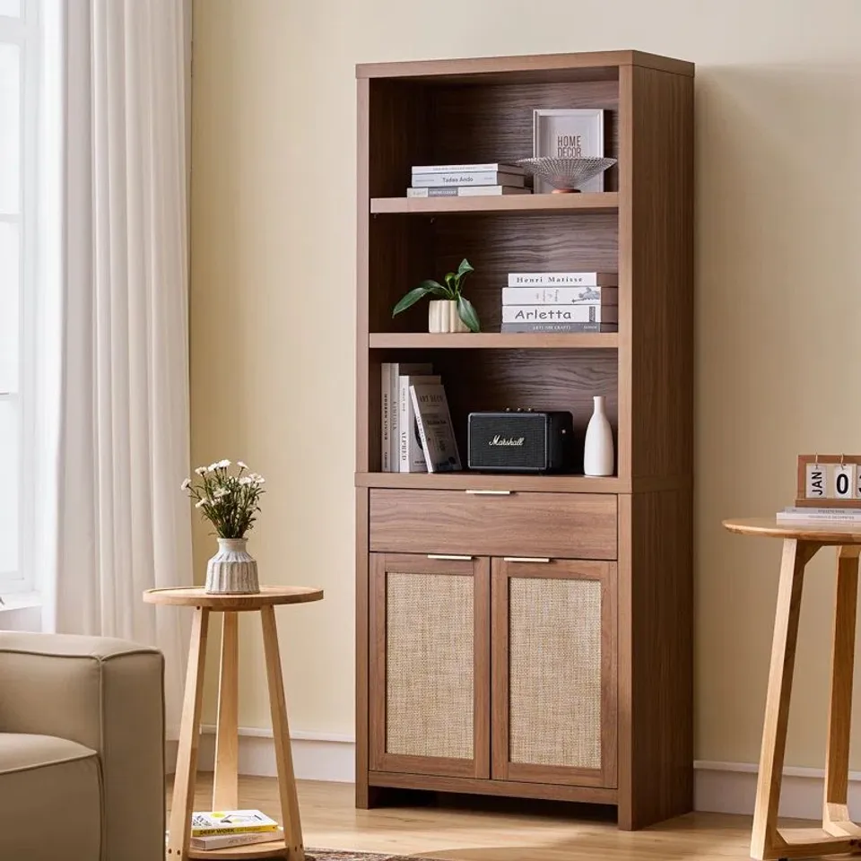 BOXED DEARBHAILE 185cm H X 76cm W BOOKCASE (1 BOX)