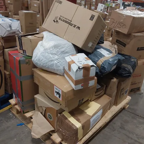 PALLET OF ASSORTED CONSUMER PRODUCTS/FURNITURE PARTS 