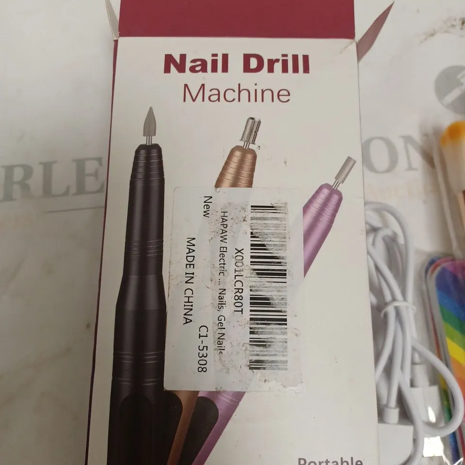 PORTABLE NAIL DRILL MACHINE