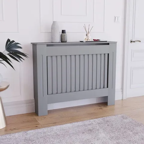 BOXED ALEESA RADIATOR COVER - GREY (1 BOX)