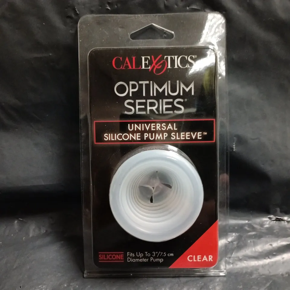 CALEXOTICS OPTIMUM SERIES UNIVERSAL SILICONE PUMP SLEEVE