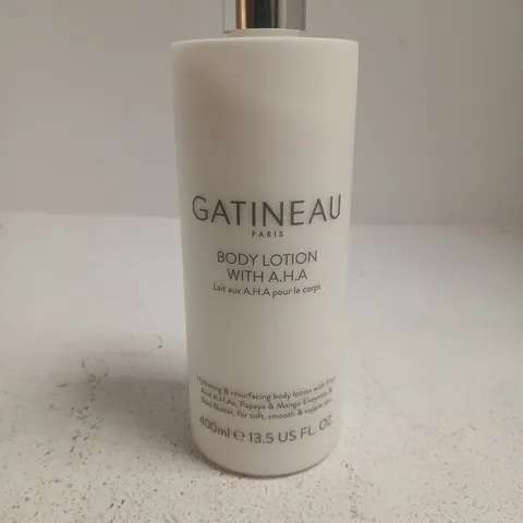 GATINEAU PARIS BODY LOTION WITH A.H.A, 400 ML