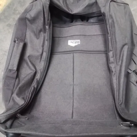 UNBOXED KEPLIN LUGG SMALL SIZE TRAVEL SUITCASE WITH WHEELS DARK BROWN COLOUR 