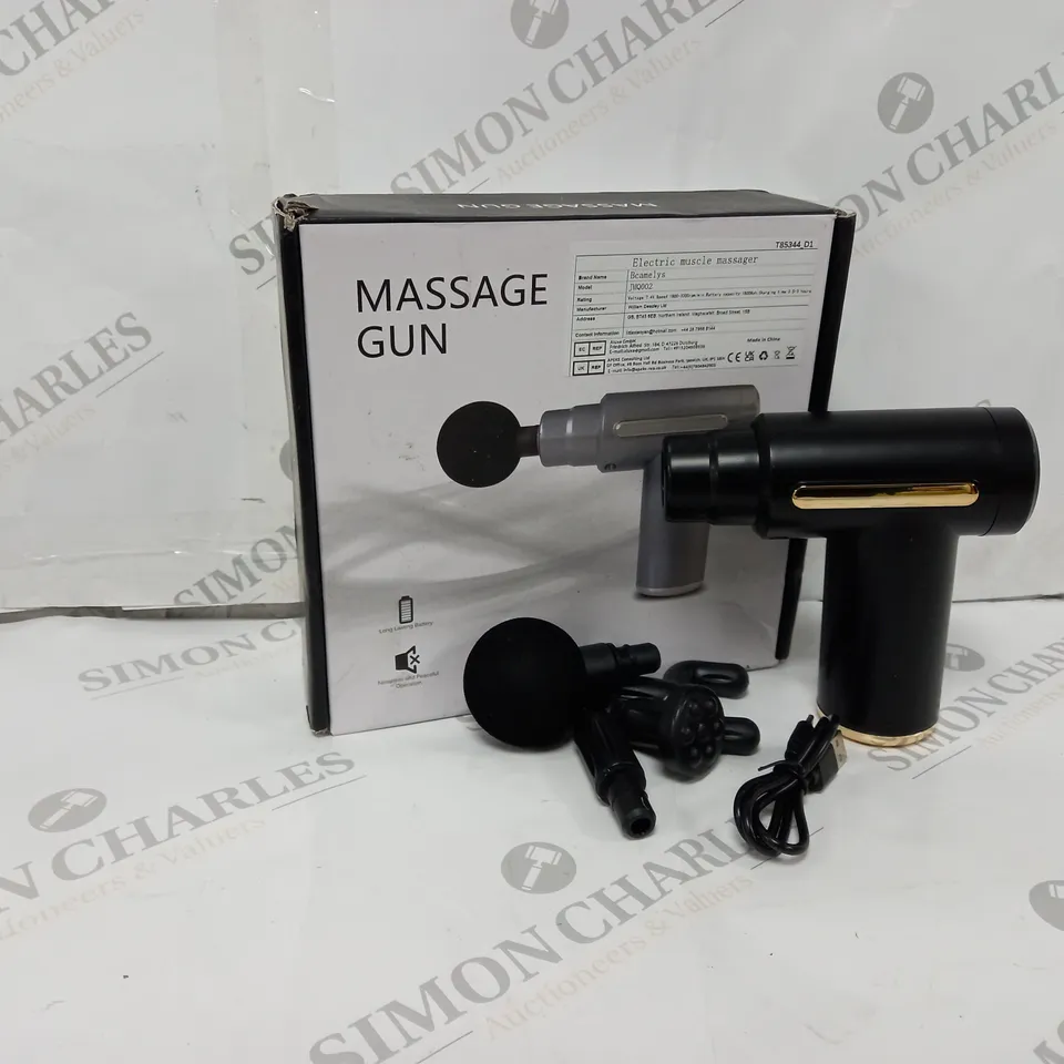 BOXED BCAMELYS MASSAGE GUN 