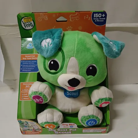 LEAPFROG MY BEST PAL SCOUT PLUSH TOY