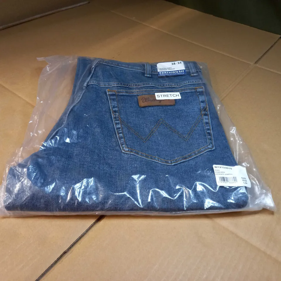 PACKAGED  WRANGLER TEXAS JEANS - SIZE W38/L34