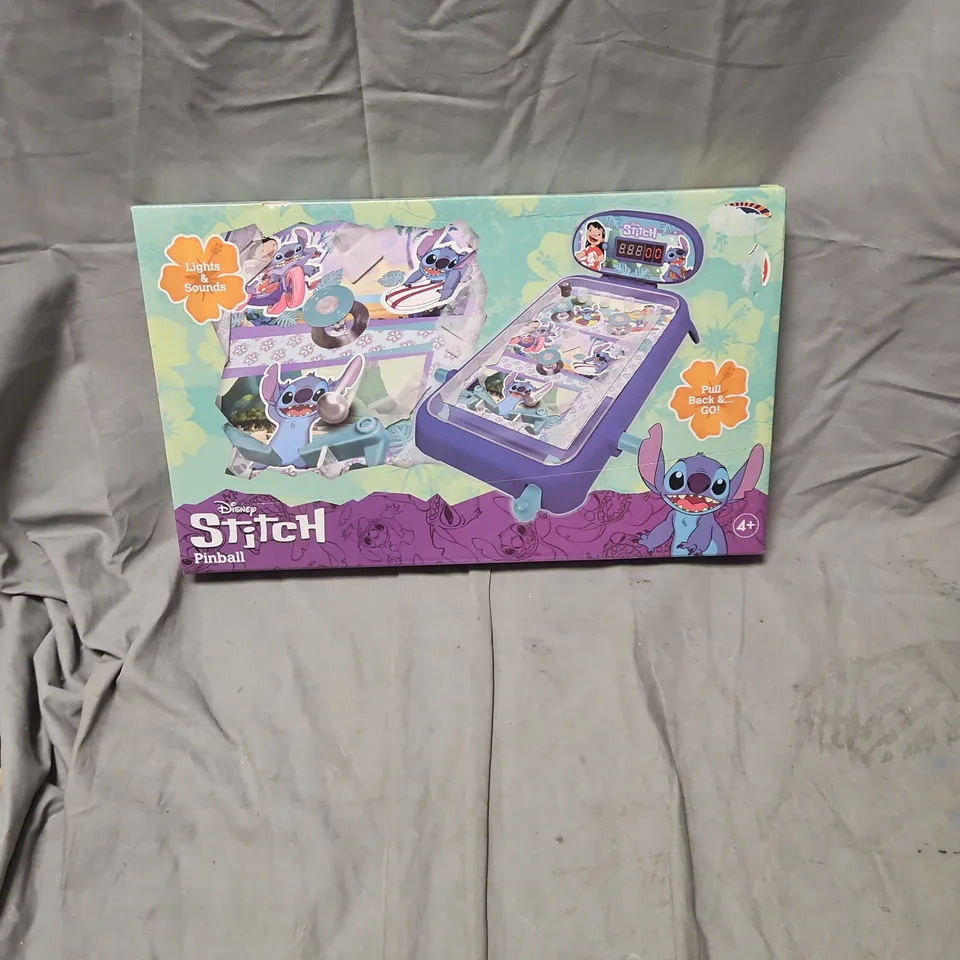 DISNEY STITCH PINBALL TOY – LIGHTS & SOUNDS, BOXED