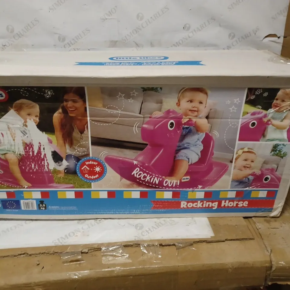 ROCKING HORSE PINK LITTLE TIKES  RRP £30