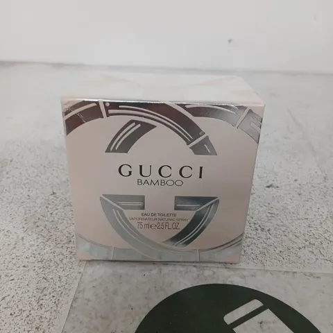 BOXED GUCCI BAMBOO EAU DE TOILETTE SPRAY 75ML 