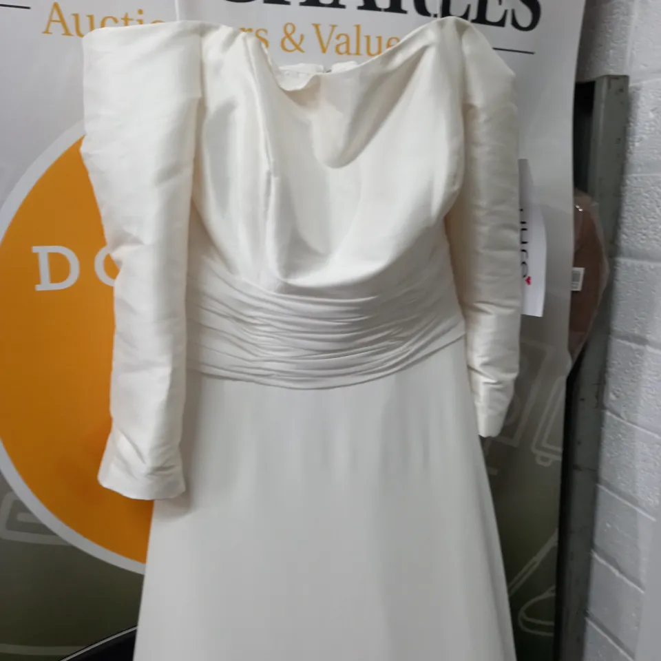 SERENTITY BRIDAL IVORY WEDDING DRESS - USA 12