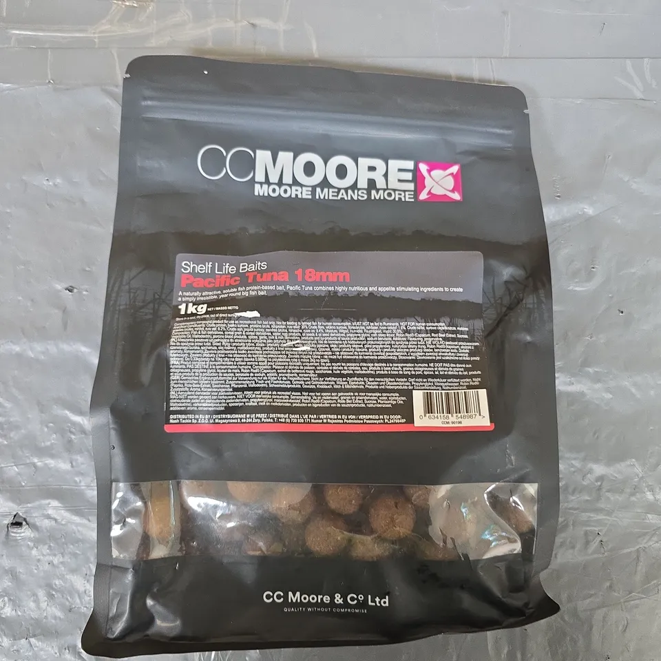 CC MOORE SHELF LIFE BAITS PACIFIC TUNA 18MM BOILIES