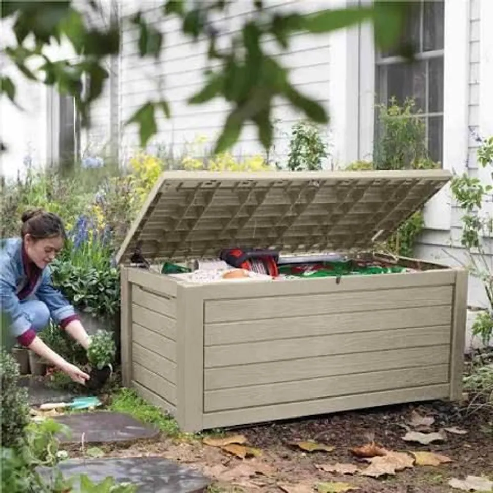BOXED NORFOLK LEISURE KETER NORTHWOOD STORAGE BOX (1 BOX)
