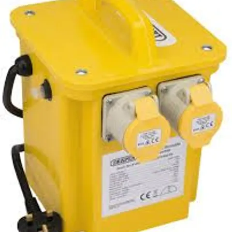OYPLA 3.3KVA SITE TRANSFORMER 110V TWIN OUTLET 16 AMP KVA 3.3