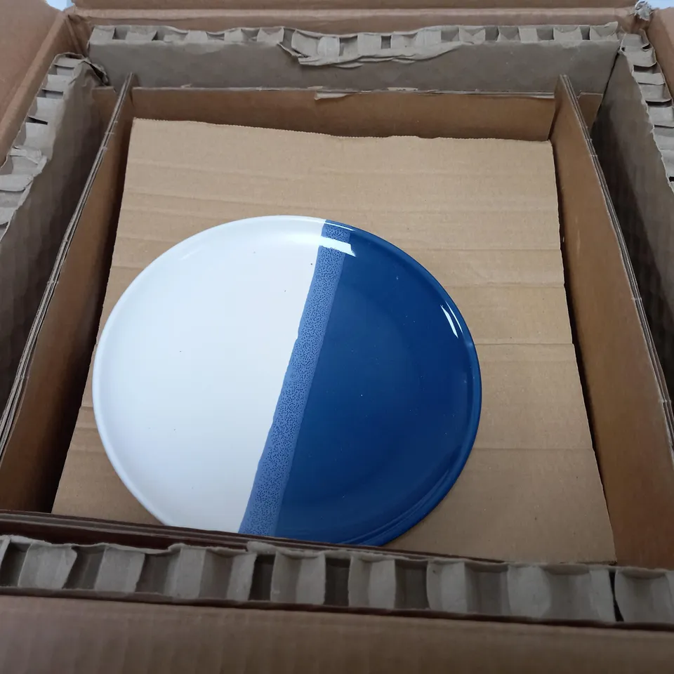 HALLIE GLAZED 12 PC DINNER SET  RRP £58