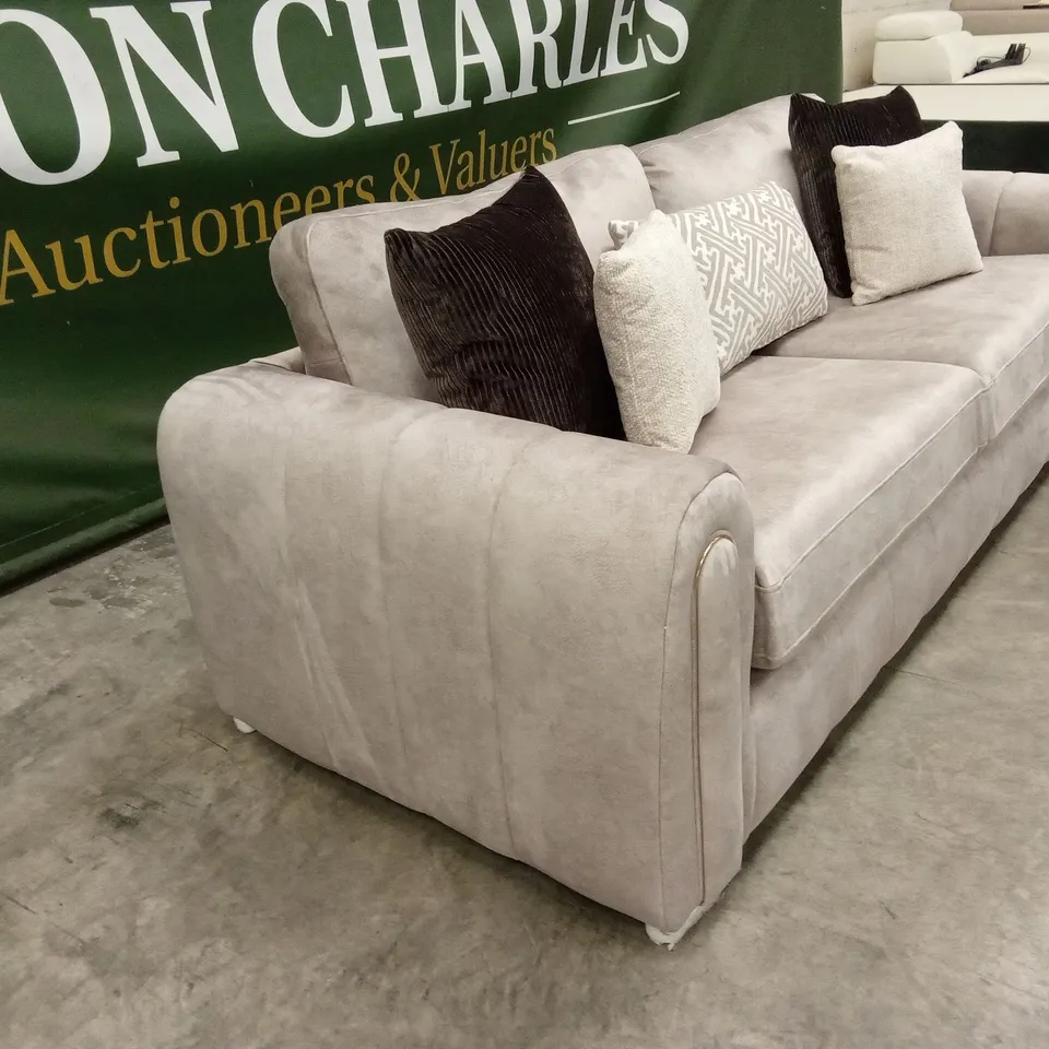 AMARA 3 SEATER SOFA - STONE RRP £1249