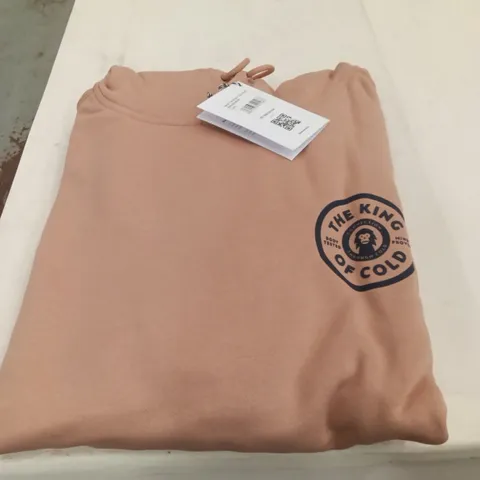 BOX TO CONTAIN BRASS MONKEY HOODY - CORAL SIZE L APPROXIMATELY 4